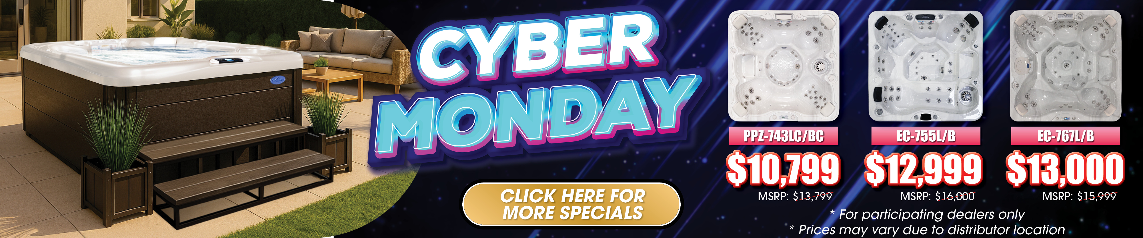 Calspas hot tub being used in a family setting - Sterling Heights