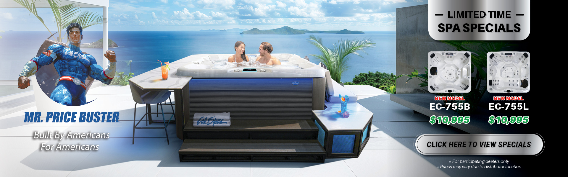 Calspas hot tub being used in a family setting - Sterling Heights